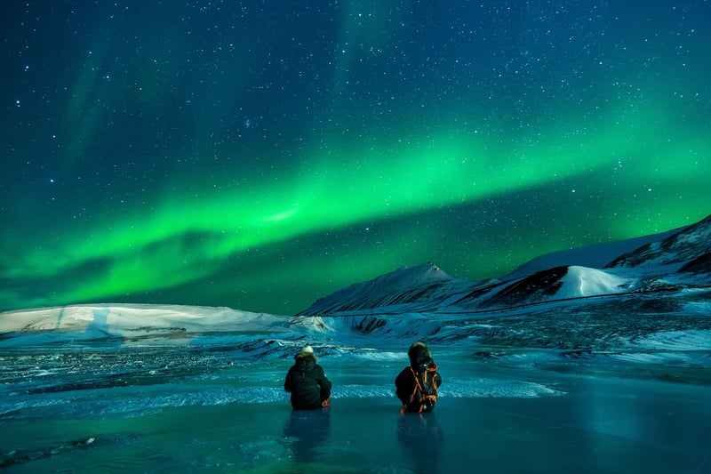 Aurora Borealis Gown